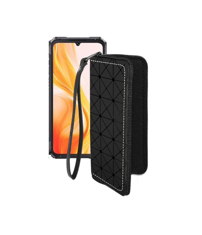 Чохол-гаманець з екошкіри для телефону Cubot KingKong 11