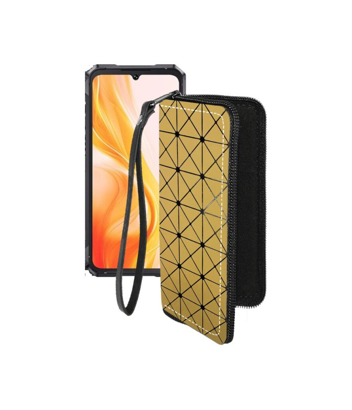 Чохол-гаманець з екошкіри для телефону Cubot KingKong 11