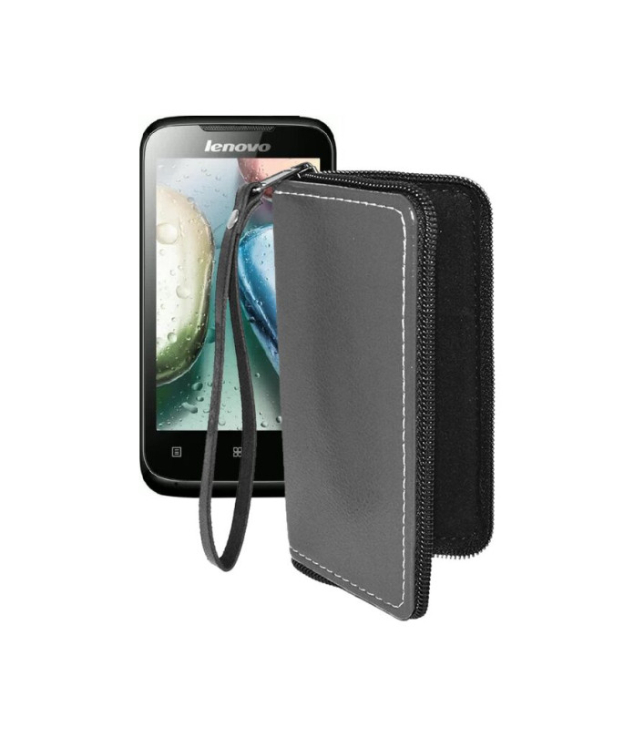 Чохол-гаманець з екошкіри для телефону Lenovo A369i