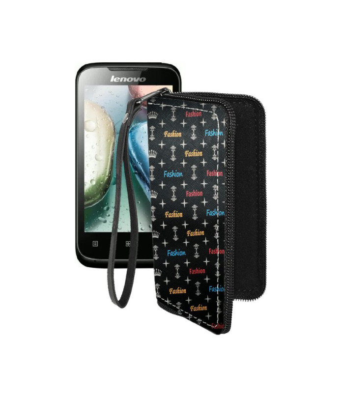 Чохол-гаманець з екошкіри для телефону Lenovo A369i