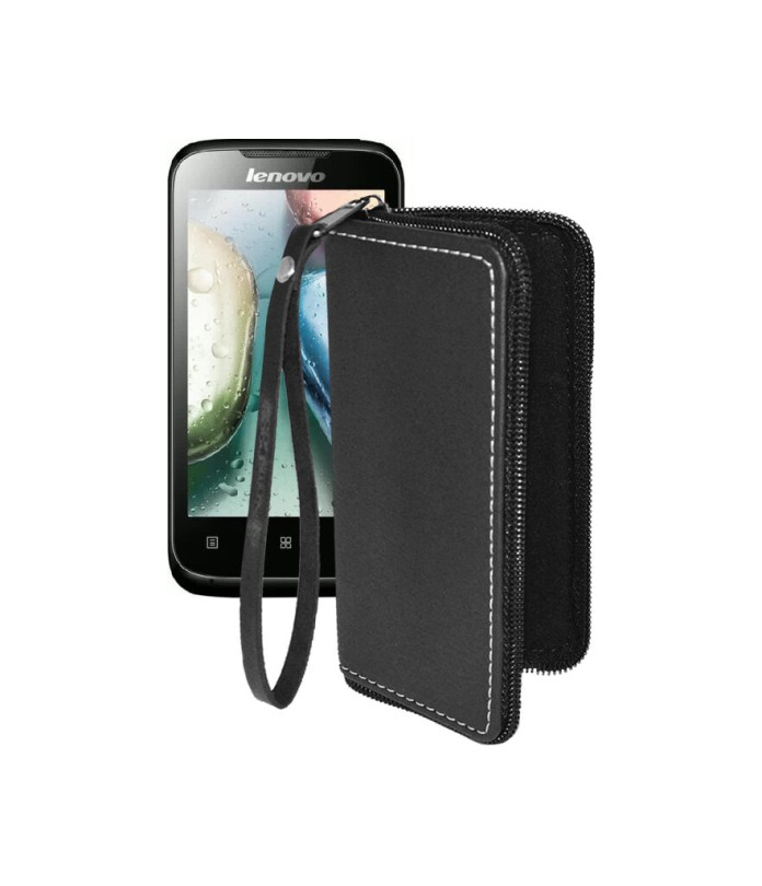 Чохол-гаманець з екошкіри для телефону Lenovo A369i