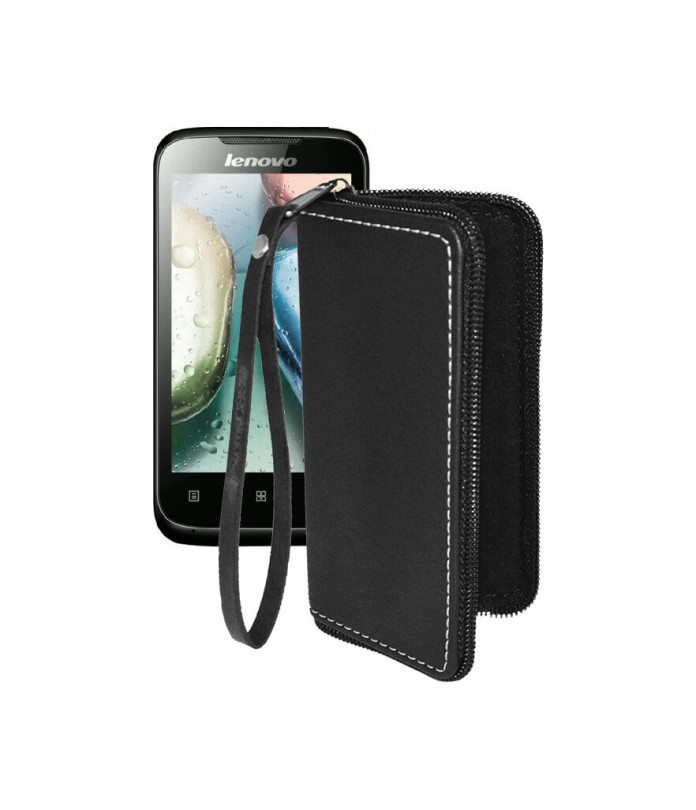 Чохол-гаманець з екошкіри для телефону Lenovo A369i