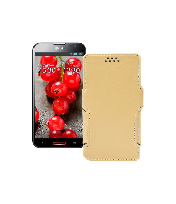 Чохол-книжка з екошкіри для телефону LG Optimus G Pro