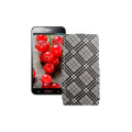 Чохол-флип з екошкіри для телефону LG Optimus G Pro