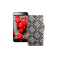 Чохол-книжка з екошкіри для телефону LG Optimus G Pro