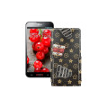 Чохол-флип з екошкіри для телефону LG Optimus G Pro