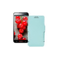 Чохол-книжка з екошкіри для телефону LG Optimus G Pro