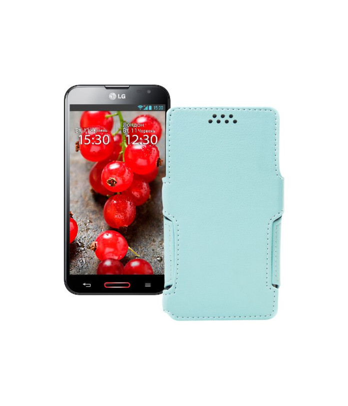 Чохол-книжка з екошкіри для телефону LG Optimus G Pro