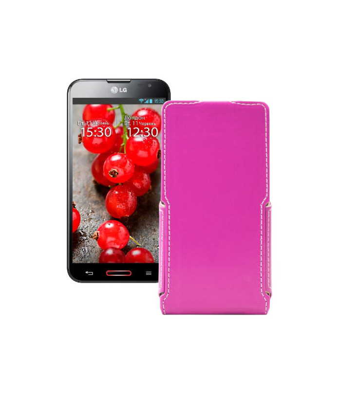 Чохол-флип з екошкіри для телефону LG Optimus G Pro