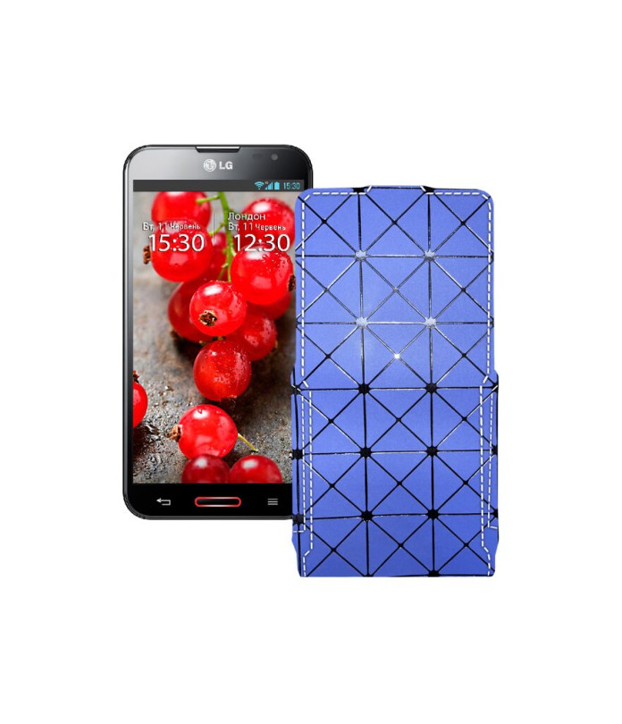Чохол-флип з екошкіри для телефону LG Optimus G Pro