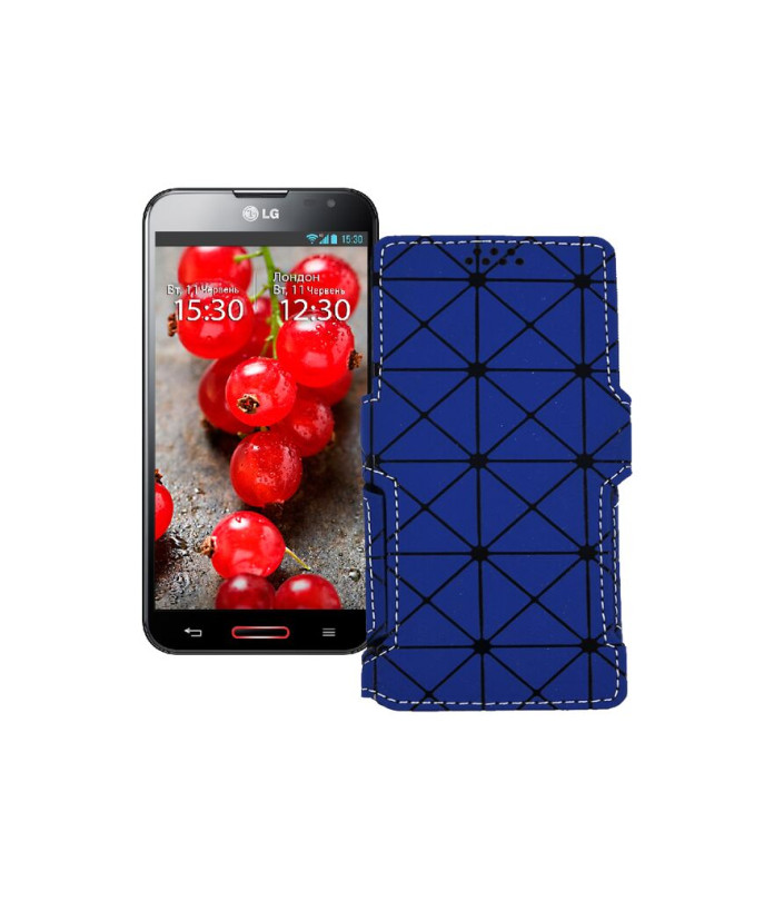 Чохол-книжка з екошкіри для телефону LG Optimus G Pro