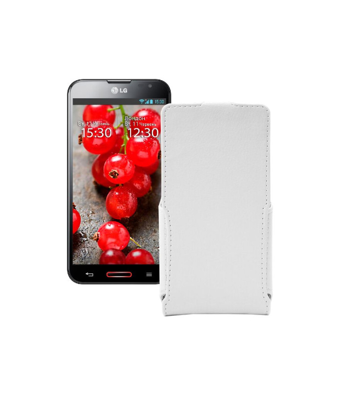 Чохол-флип з екошкіри для телефону LG Optimus G Pro