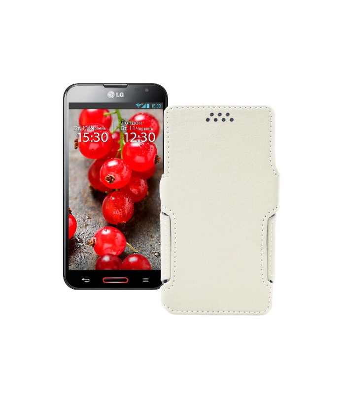 Чохол-книжка з екошкіри для телефону LG Optimus G Pro