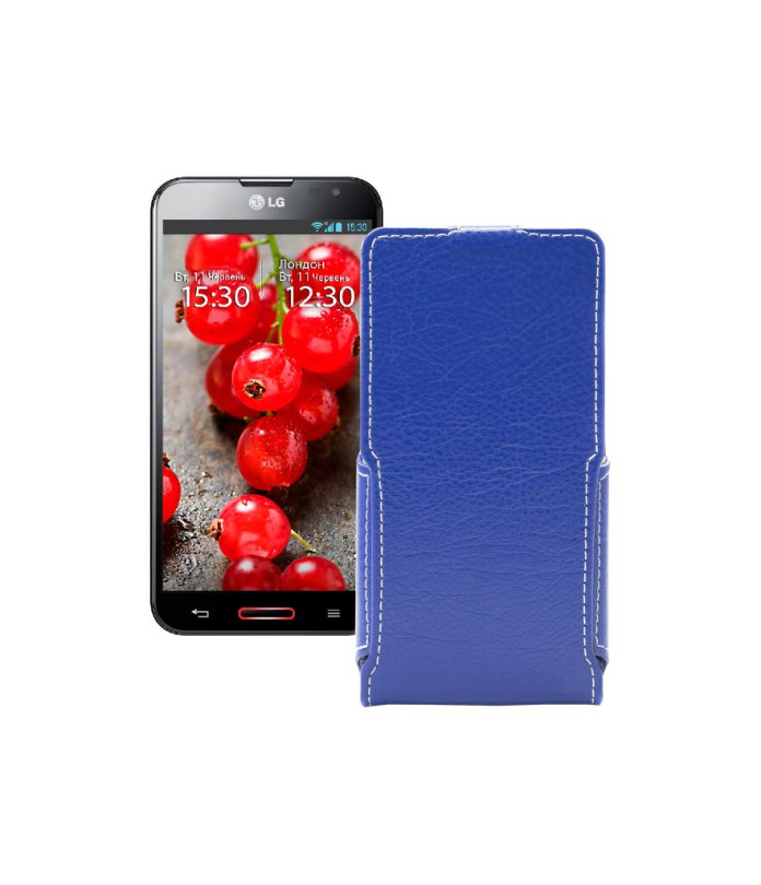 Чохол-флип з екошкіри для телефону LG Optimus G Pro