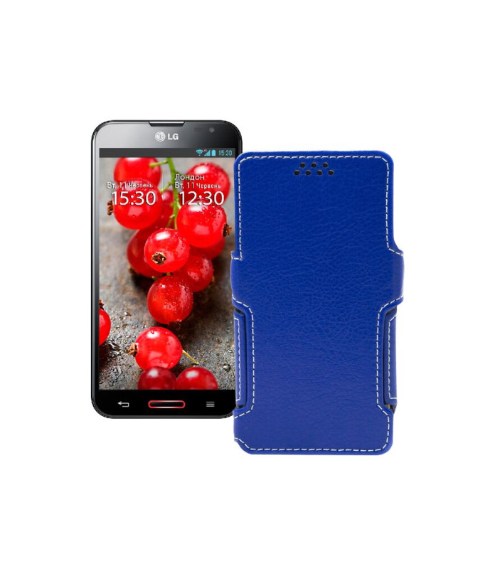 Чохол-книжка з екошкіри для телефону LG Optimus G Pro