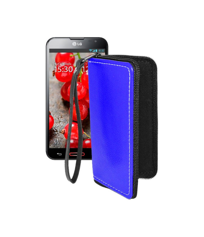 Чохол-гаманець з екошкіри для телефону LG Optimus G Pro