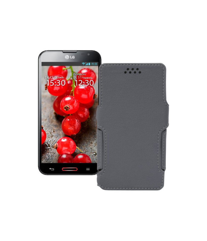 Чохол-книжка з екошкіри для телефону LG Optimus G Pro