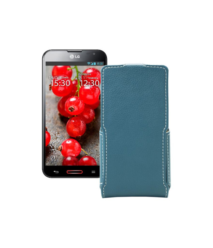 Чохол-флип з екошкіри для телефону LG Optimus G Pro