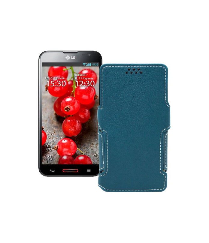 Чохол-книжка з екошкіри для телефону LG Optimus G Pro