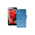 Чохол-книжка з екошкіри для телефону LG Optimus G Pro