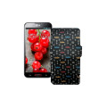 Чохол-книжка з екошкіри для телефону LG Optimus G Pro