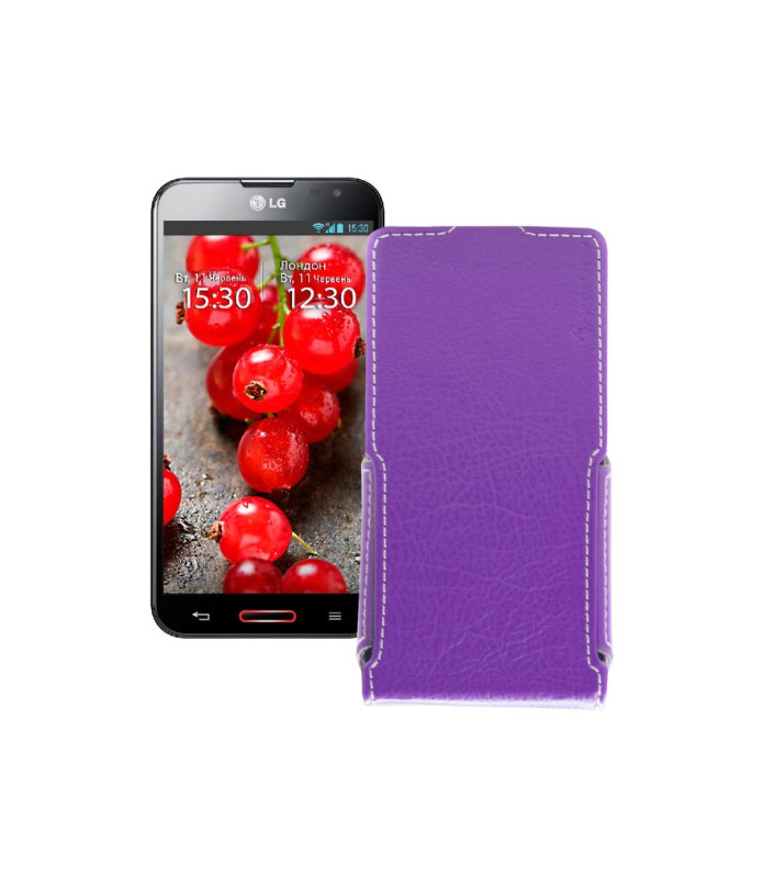 Чохол-флип з екошкіри для телефону LG Optimus G Pro