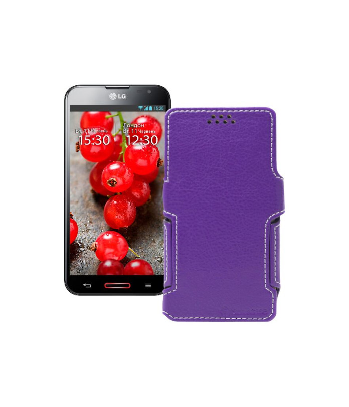 Чохол-книжка з екошкіри для телефону LG Optimus G Pro