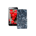Чохол-флип з екошкіри для телефону LG Optimus G Pro