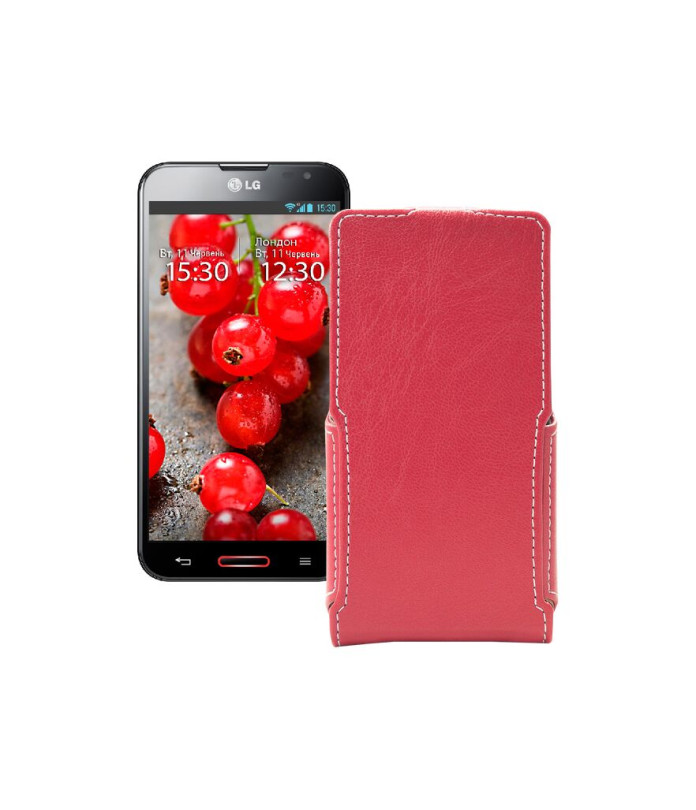 Чохол-флип з екошкіри для телефону LG Optimus G Pro