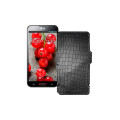 Чохол-книжка з екошкіри для телефону LG Optimus G Pro