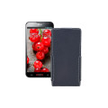 Чохол-флип з екошкіри для телефону LG Optimus G Pro