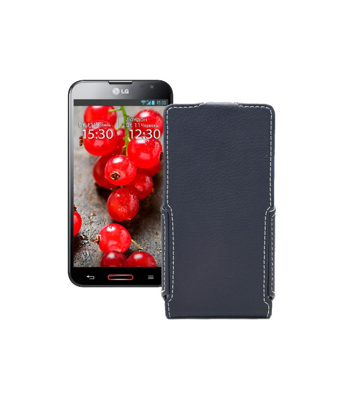 Чохол-флип з екошкіри для телефону LG Optimus G Pro