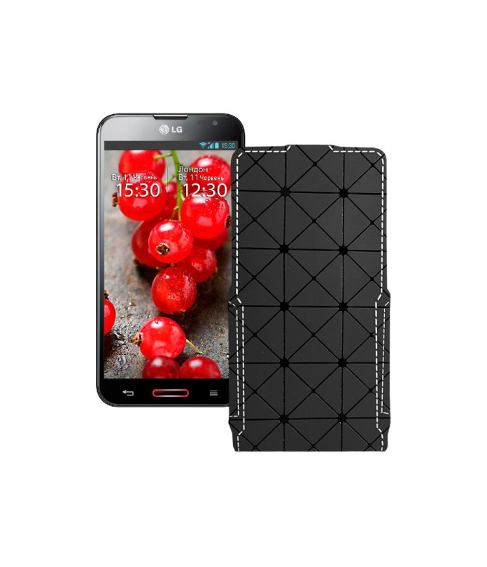Чохол-флип з екошкіри для телефону LG Optimus G Pro