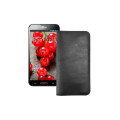 Портмоне з екошкіри для телефону LG Optimus G Pro