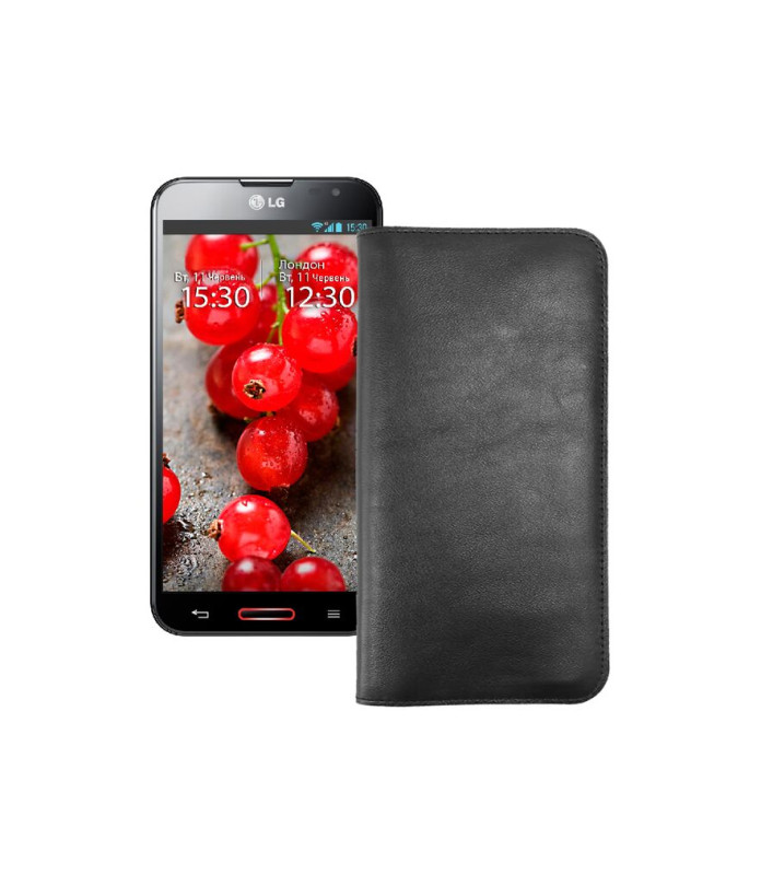 Портмоне з екошкіри для телефону LG Optimus G Pro