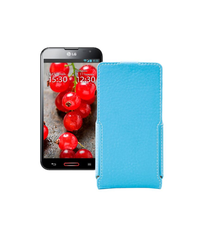 Чохол-флип з екошкіри для телефону LG Optimus G Pro
