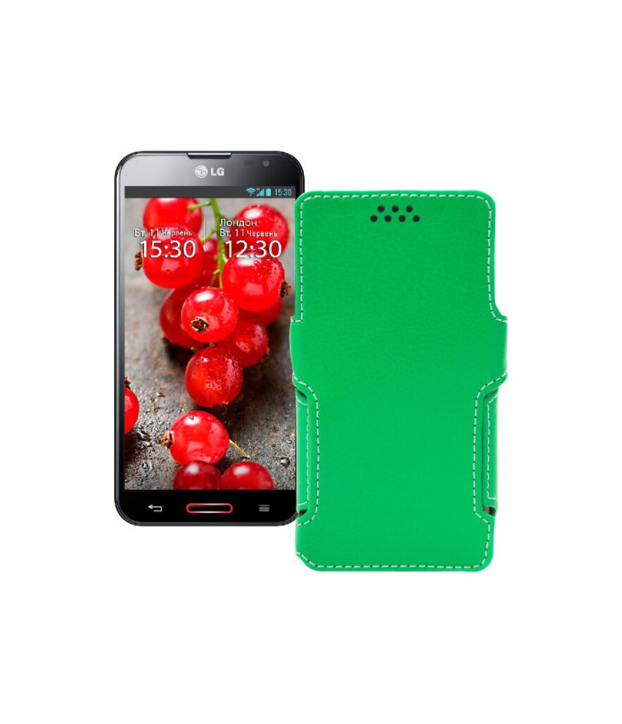 Чохол-книжка з екошкіри для телефону LG Optimus G Pro