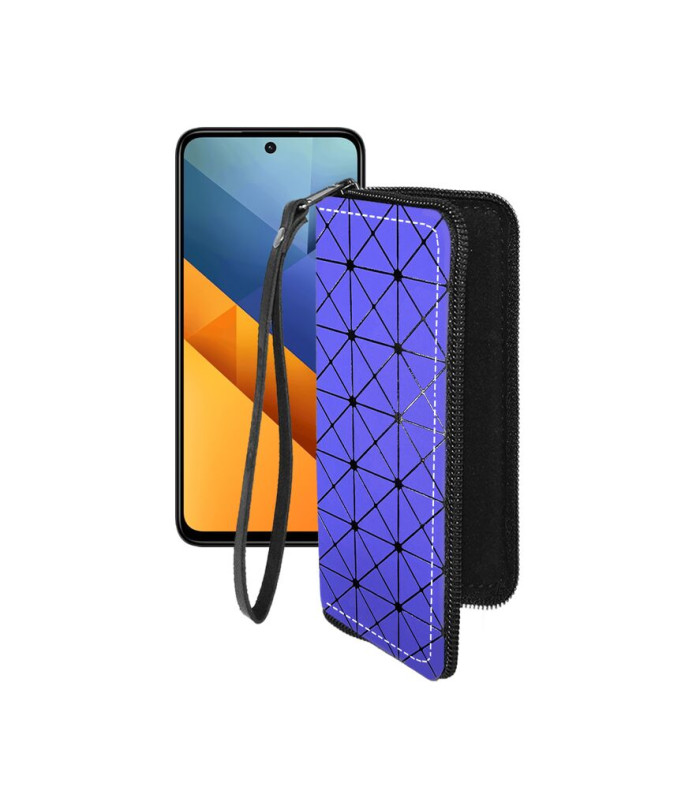 Чохол-гаманець з екошкіри для телефону Xiaomi Poco M6 4G
