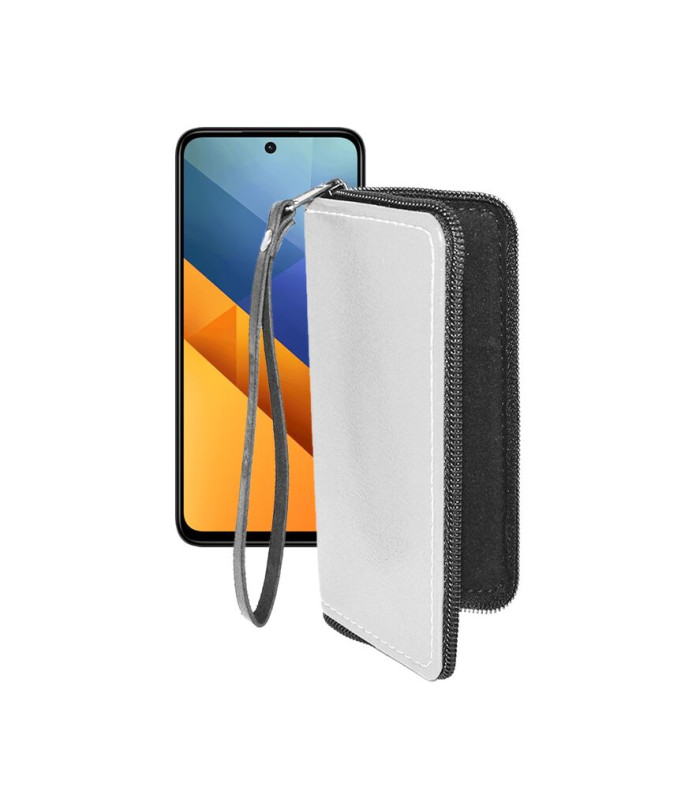 Чохол-гаманець з екошкіри для телефону Xiaomi Poco M6 4G