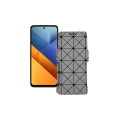 Чохол-книжка з екошкіри для телефону Xiaomi Poco M6 4G