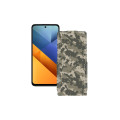Чохол-флип з екошкіри для телефону Xiaomi Poco M6 4G