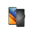 Чохол-книжка з екошкіри для телефону Xiaomi Poco M6 4G