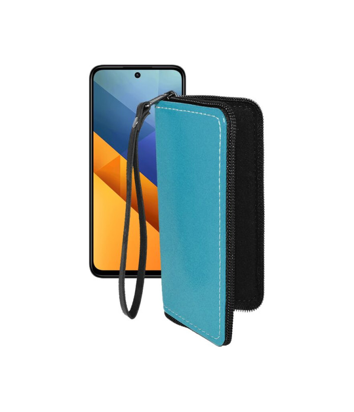 Чохол-гаманець з екошкіри для телефону Xiaomi Poco M6 4G