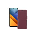 Чохол-книжка з екошкіри для телефону Xiaomi Poco M6 4G