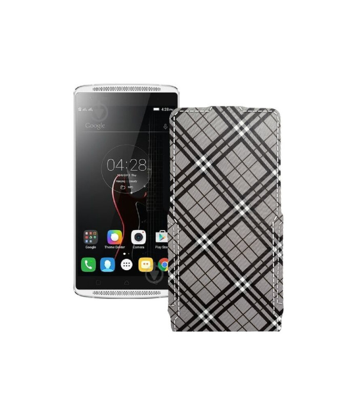 Чохол-флип з екошкіри для телефону Lenovo Vibe X3