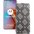 Чохол-флип з екошкіри для телефону Motorola Edge 40 Pro