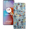 Чохол-флип з екошкіри для телефону Motorola Edge 40 Pro