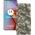 Чохол-флип з екошкіри для телефону Motorola Edge 40 Pro