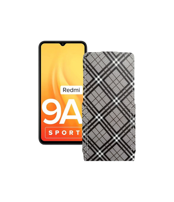 Чохол-флип з екошкіри для телефону Xiaomi Redmi 9A Sport 2021