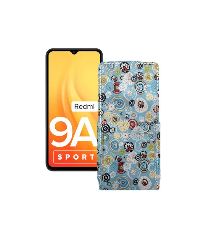 Чохол-флип з екошкіри для телефону Xiaomi Redmi 9A Sport 2021